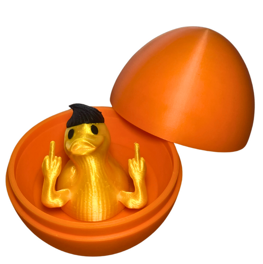 Funny F-U Duck in an Egg - Adult Humor, Gag Gift for Friends or Coworkers